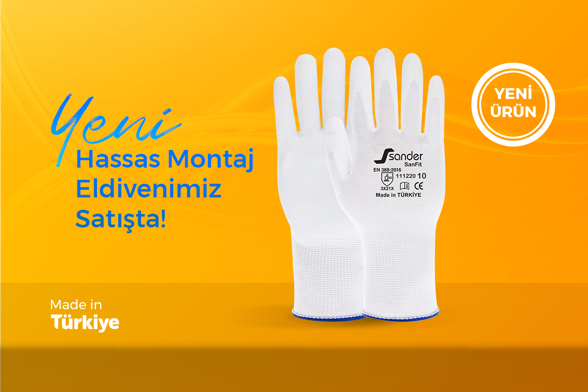 Yeni Hassas Montaj Eldivenimiz Satışta