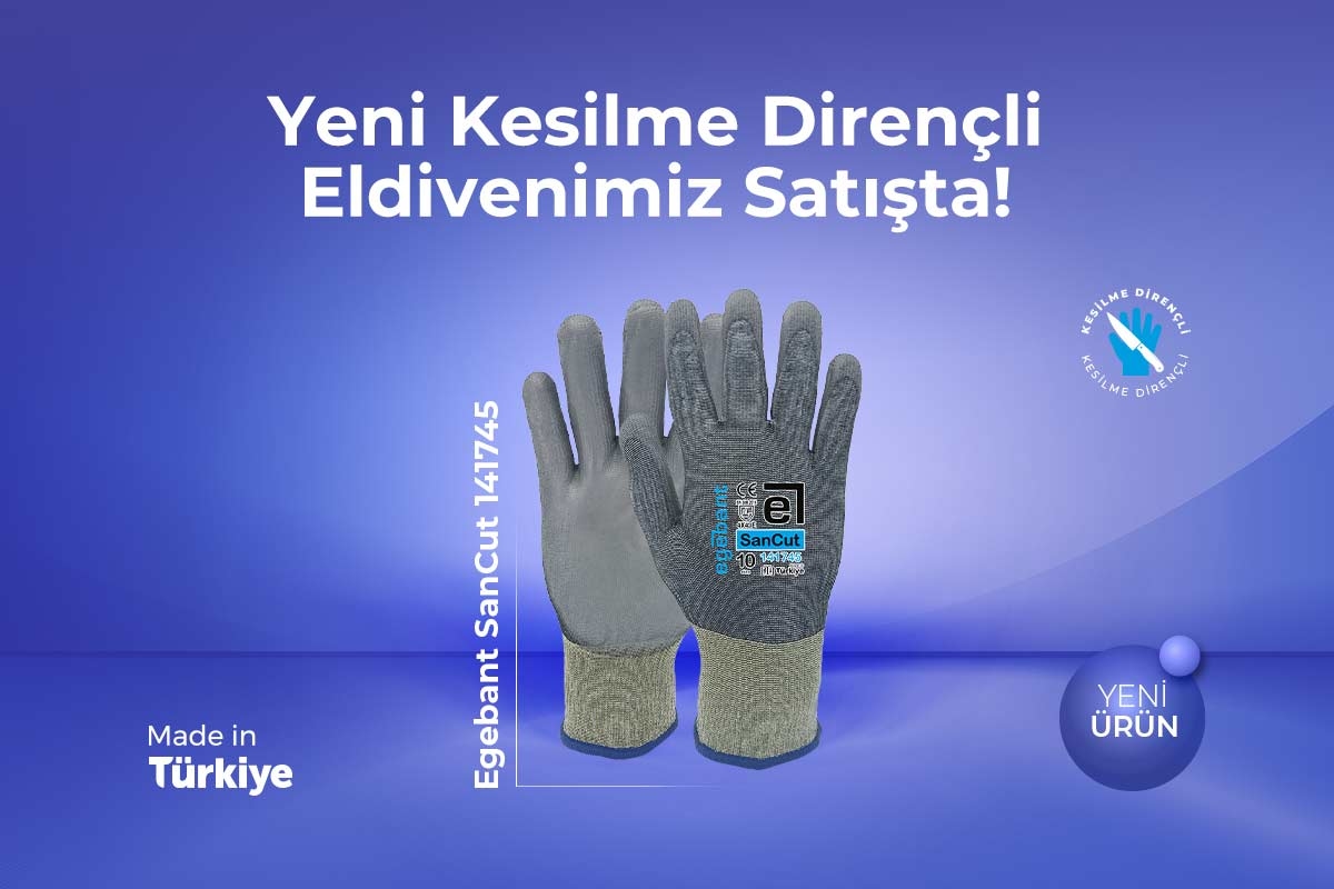 Yeni Kesilme Dirençli Eldivenimiz Satışta!